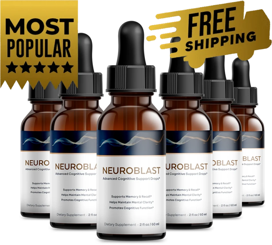 NeuroBlast 6 Bottles package